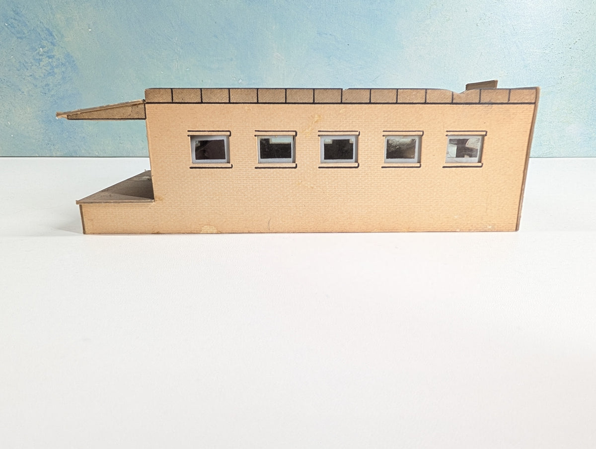 USED HO Scale United States Post Office, Cardstock Building