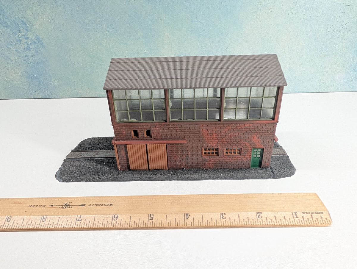USED HO Scale Abandoned Warehouse