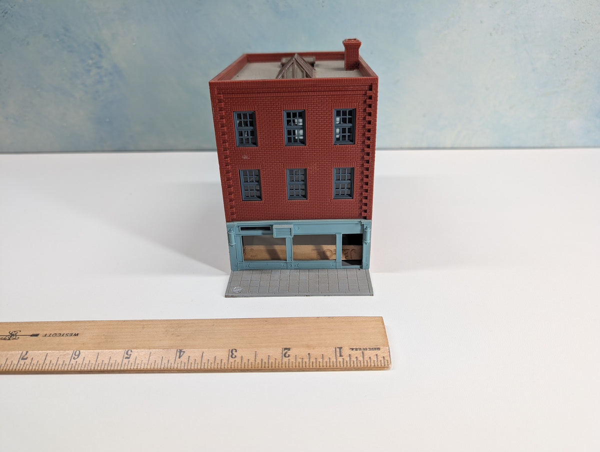 USED HO Scale Brick Storefront