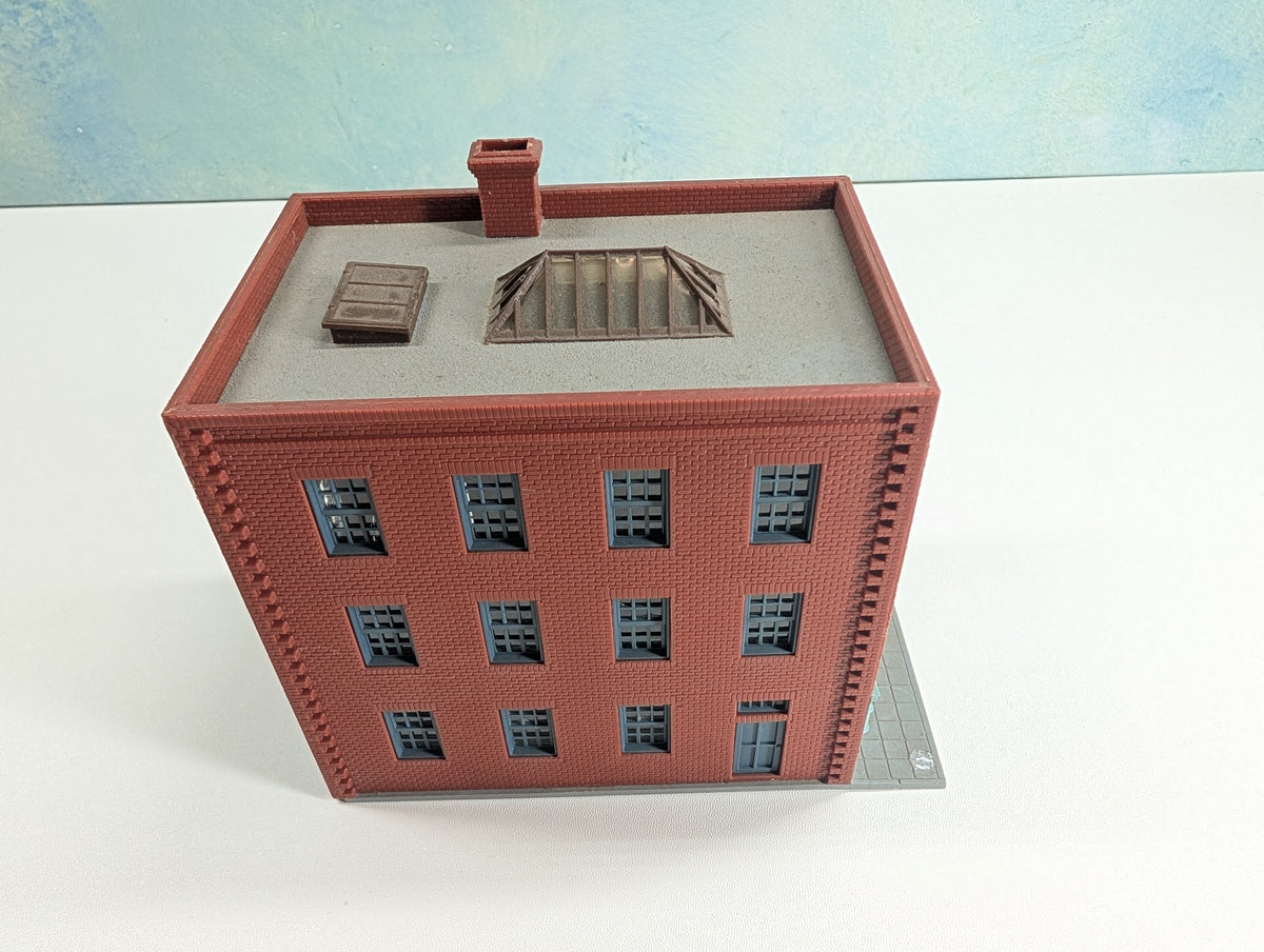 USED HO Scale Brick Storefront
