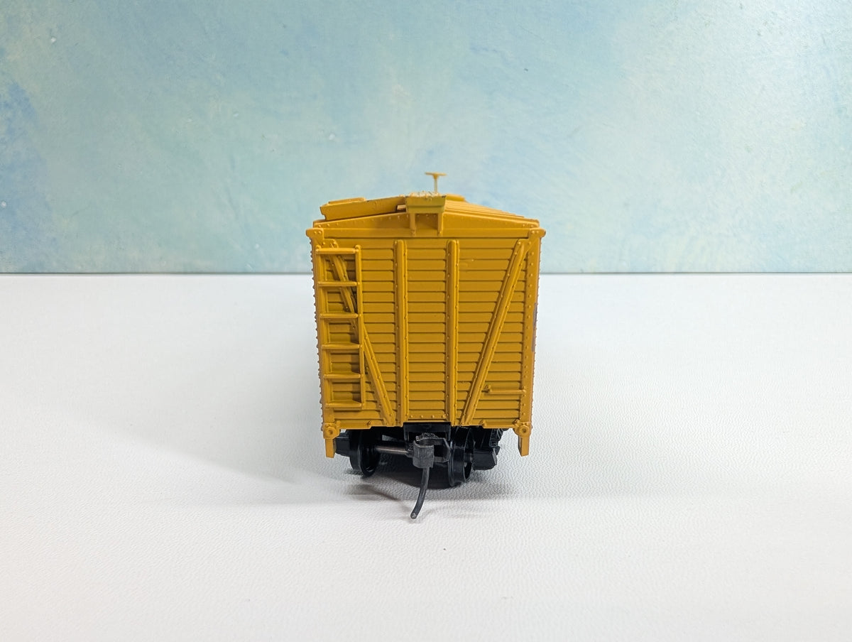 USED TRAIN MINIATURE HO Scale 40' Wood Box Car, Tobacco Series Briggs Pipe Mixture USTC #29