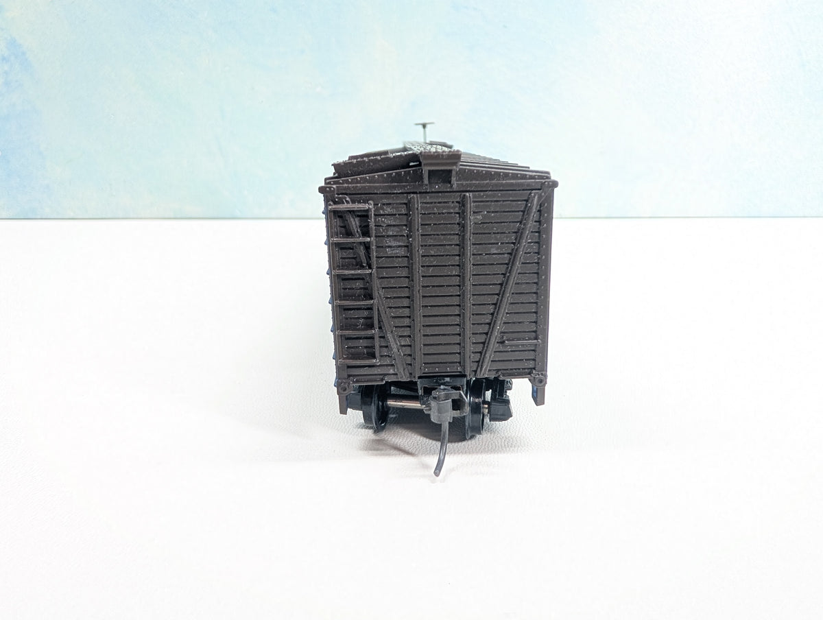 USED TRAIN MINIATURE HO Scale 40' Wood Box Car, Tobacco Series Granger Tobacco PTC #80