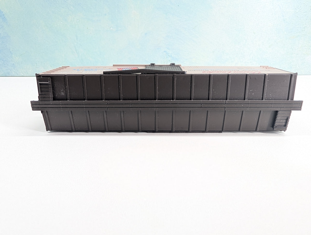 USED TRAIN MINIATURE HO Scale 40' Wood Box Car, Tobacco Series Union Leader PLC #129