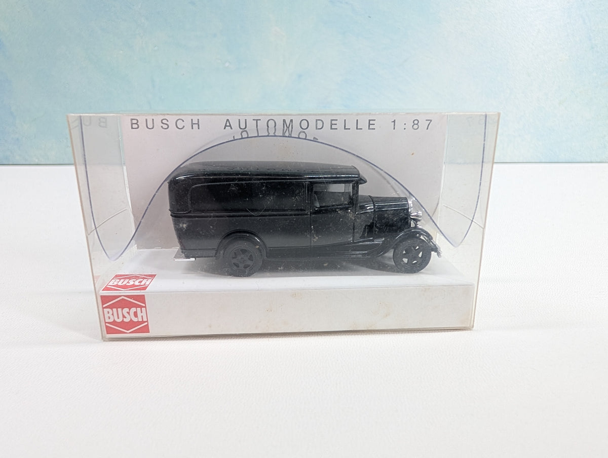 USED Busch 47700 HO Scale Black Ford Model AA