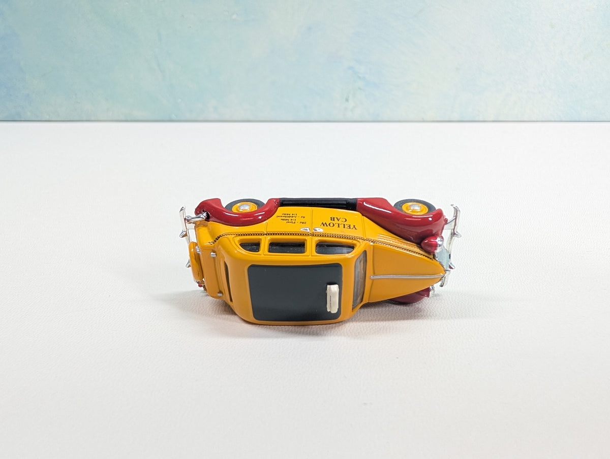 USED Classic Metal Works HO Scale '36 Ford ForDor Sedan, Yellow Cab