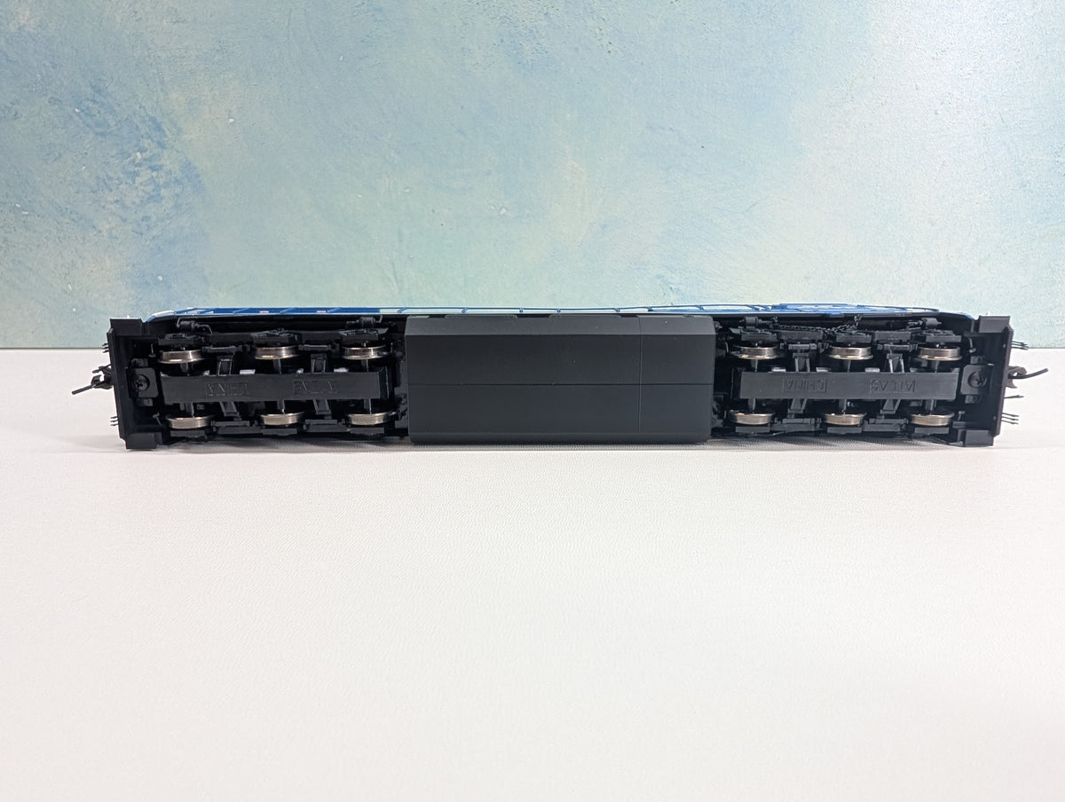 Atlas Master 7636 HO Scale Dash 8-40C Diesel Locomotive Conrail Quality CR #6028 Runs Great Silver DCC Ready