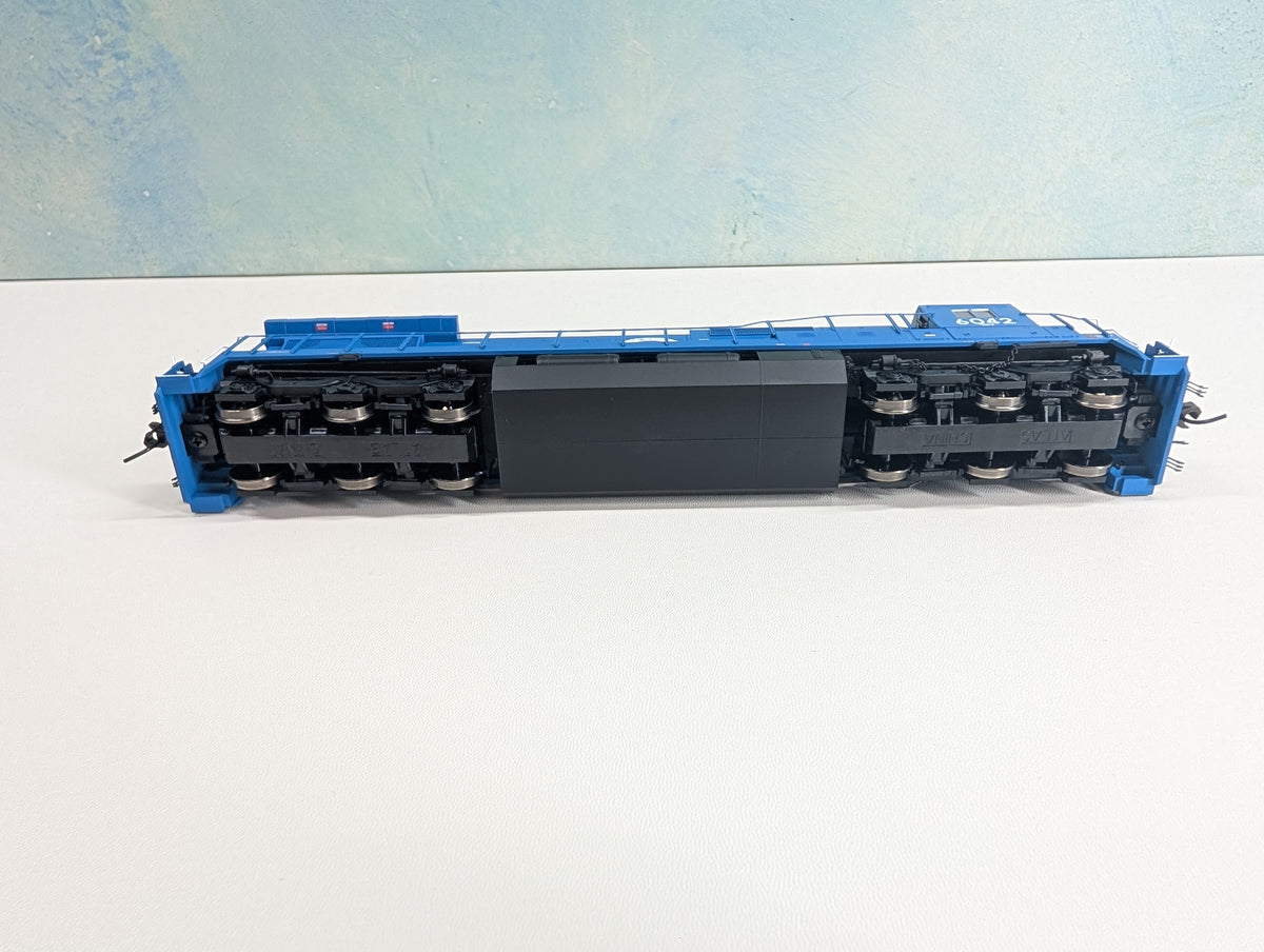 Atlas Master 7667 HO Scale Dash 8-40C Diesel Locomotive Conrail CR #6042 Tested! Silver DCC Ready