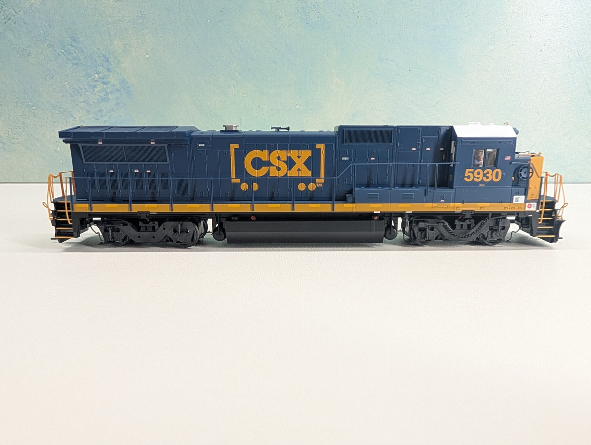 Atlas Master 10001805 HO Scale Dash 8-40B Diesel Locomotive YN3b CSX #5930 Runs Great Silver DCC Ready