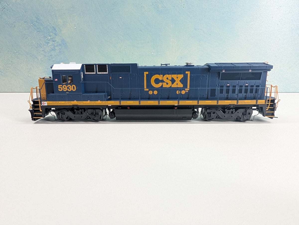 Atlas Master 10001805 HO Scale Dash 8-40B Diesel Locomotive YN3b CSX #5930 Runs Great Silver DCC Ready