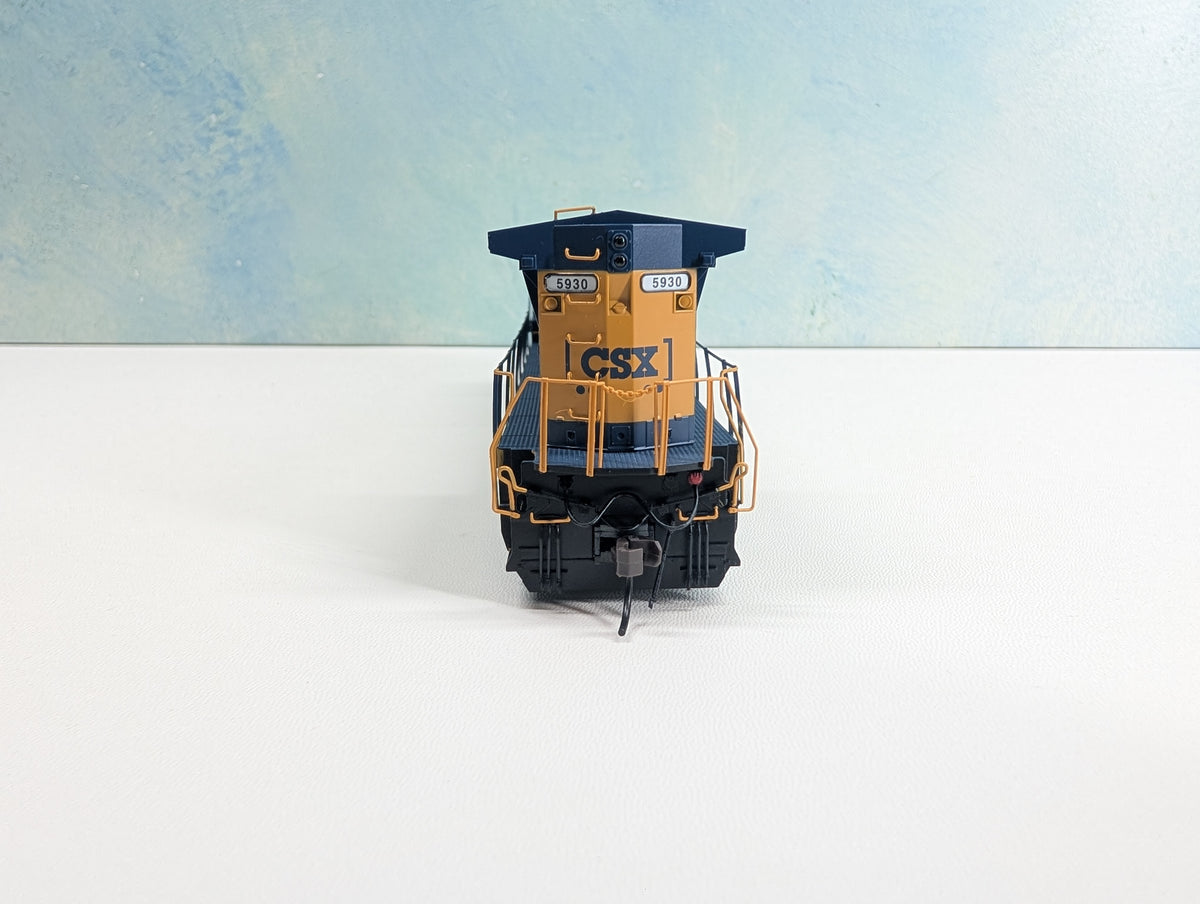 Atlas Master 10001805 HO Scale Dash 8-40B Diesel Locomotive YN3b CSX #5930 Runs Great Silver DCC Ready
