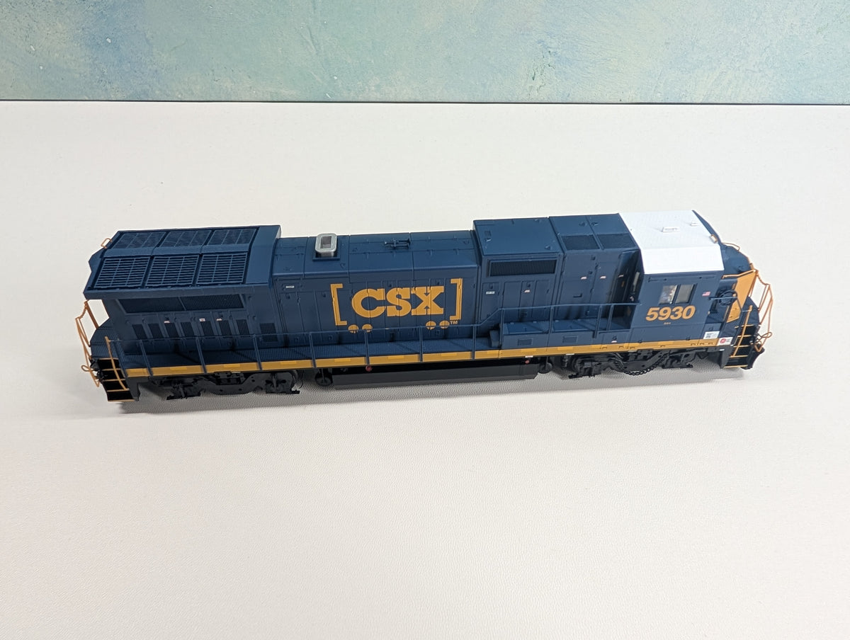 Atlas Master 10001805 HO Scale Dash 8-40B Diesel Locomotive YN3b CSX #5930 Runs Great Silver DCC Ready