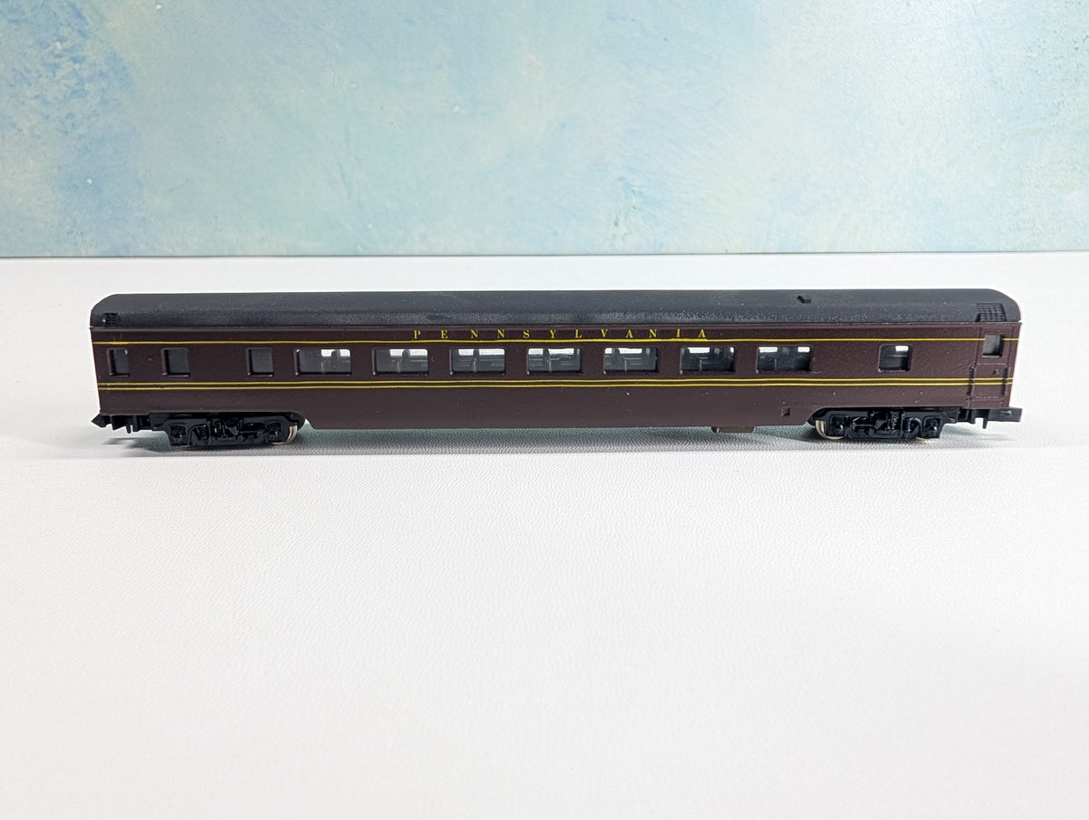 USED Con-Cor 400 1 A N Scale Smooth Side Coach Passenger Car Pennsylvania
