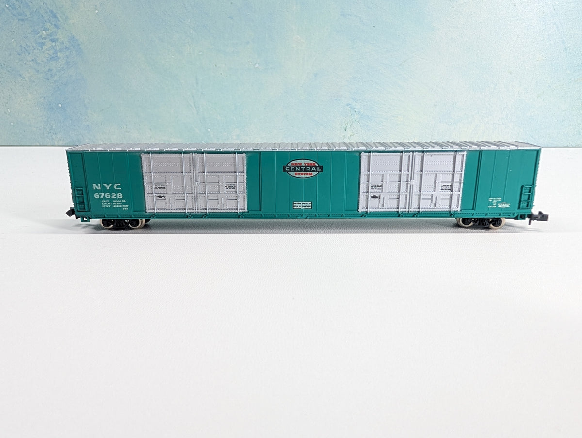 USED Atlas 3134 N Scale 86' HI-Cube Box Car New York Central NYC #67628