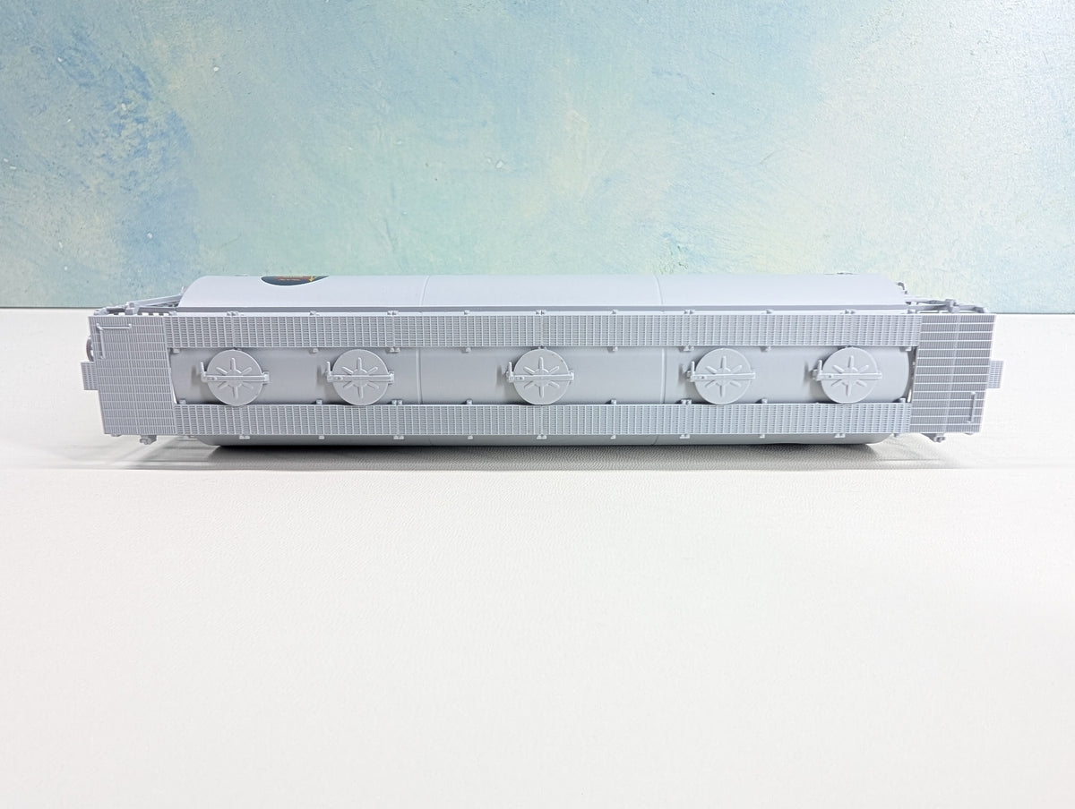 Atlas 21551 HO Scale ACF 6 Bay Cylindrical Hopper Wabash WAB #33014 Metal Wheels