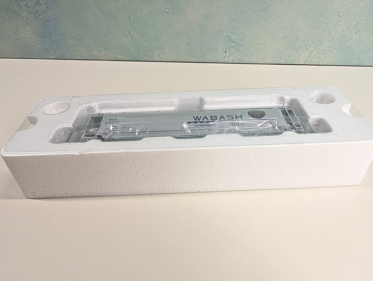 Atlas 21582 HO Scale ACF 6 Bay Cylindrical Hopper Wabash WAB #33031 Metal Wheels
