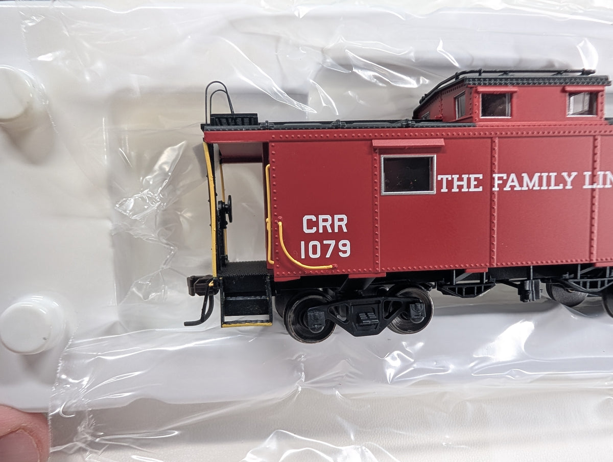 Atlas 20003601 HO Scale NE-6 Caboose Family Lines CRR #1079 Metal Wheels