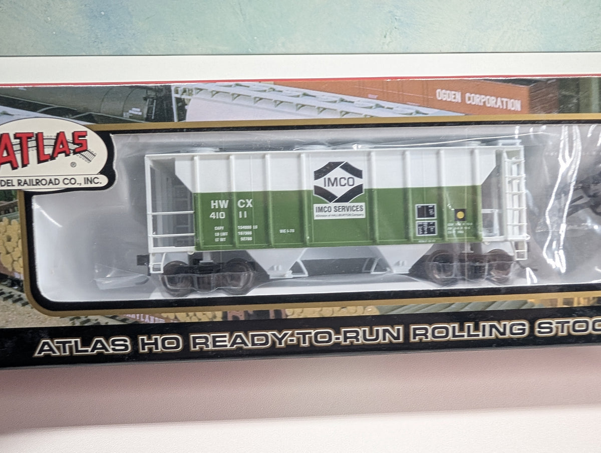 Atlas -22278 HO Scale PS-2 Covered Hopper Imco HWCX #41011 Metal Wheels