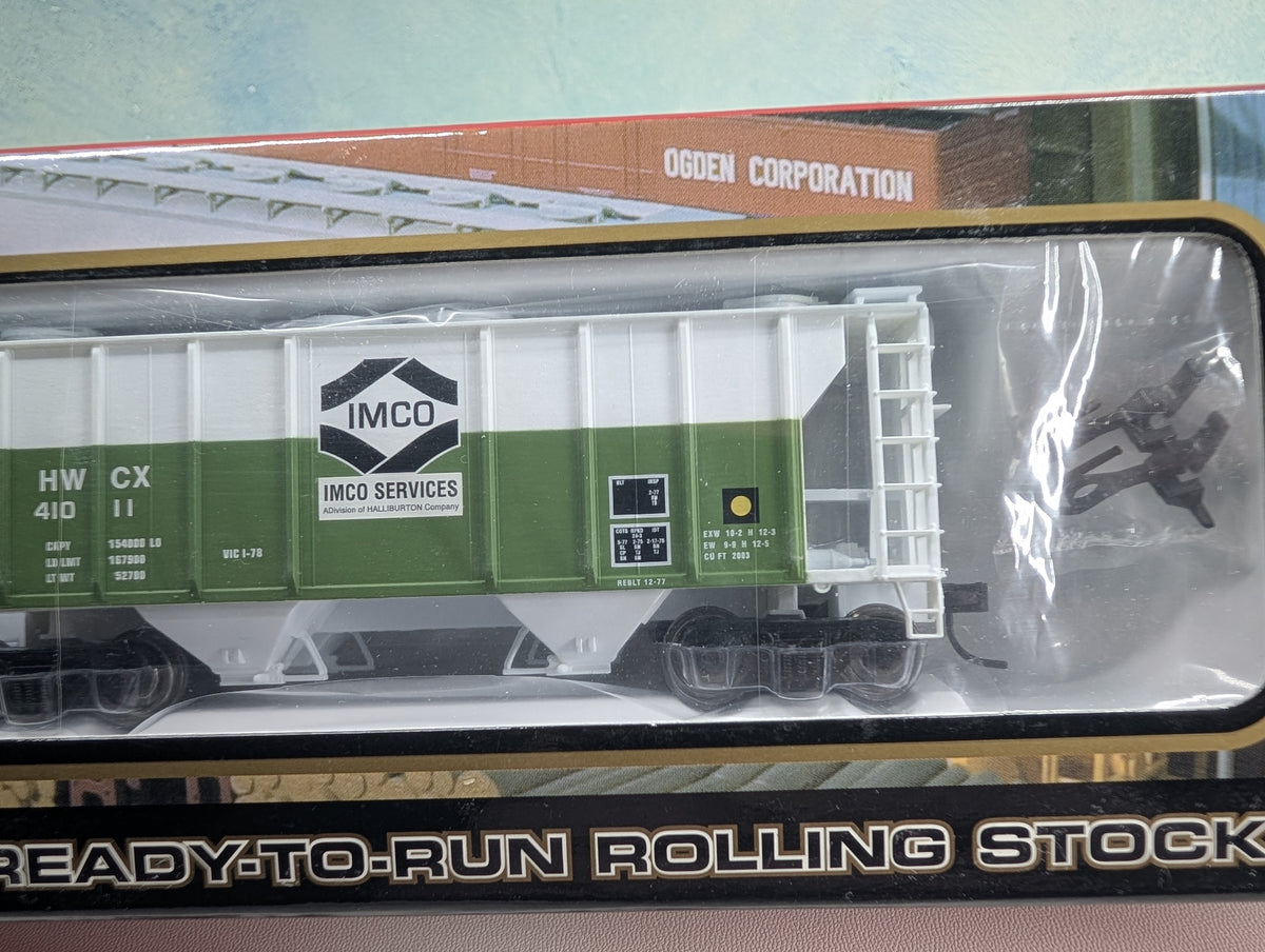 Atlas -22278 HO Scale PS-2 Covered Hopper Imco HWCX #41011 Metal Wheels