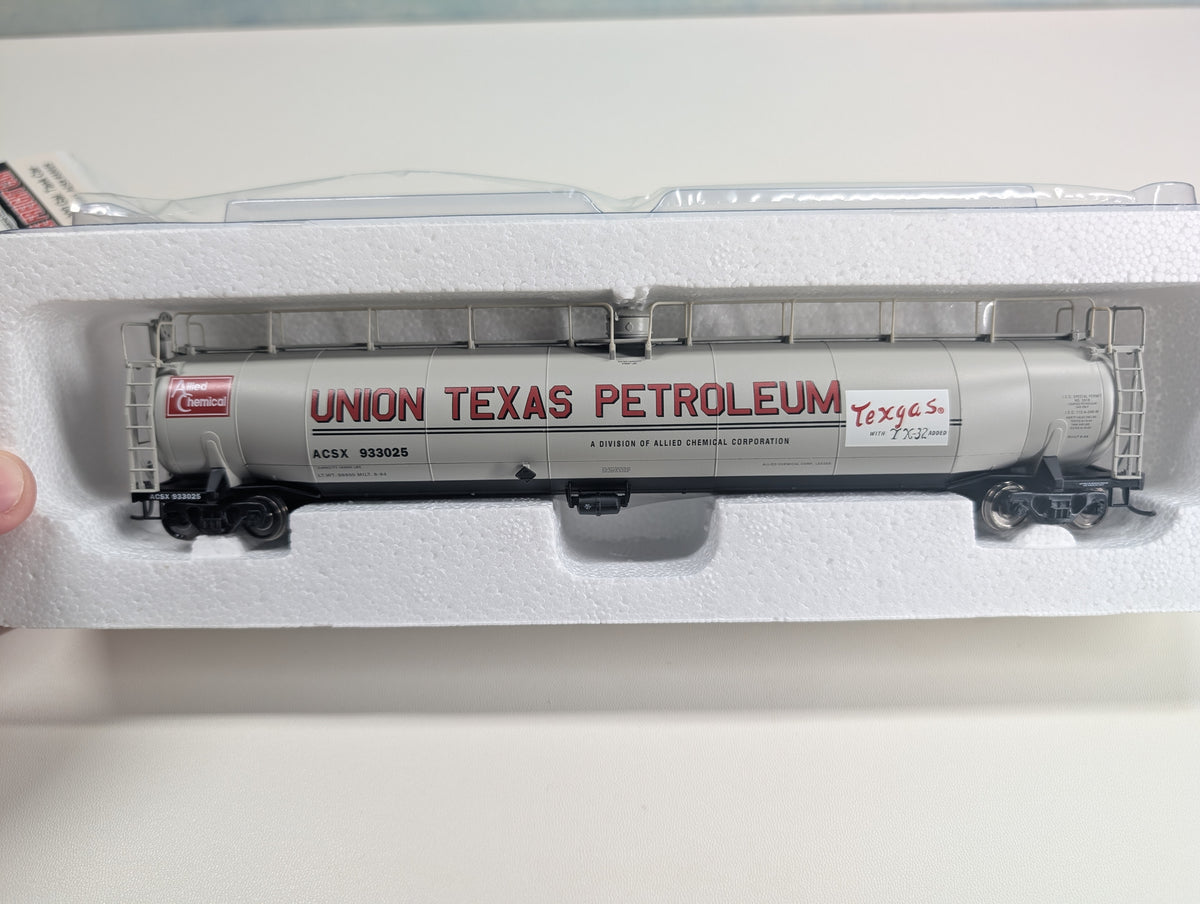 Atlas #1730-3 HO Scale 33k Gal Tank Car Union Texas ACSX #933025 Metal Wheels