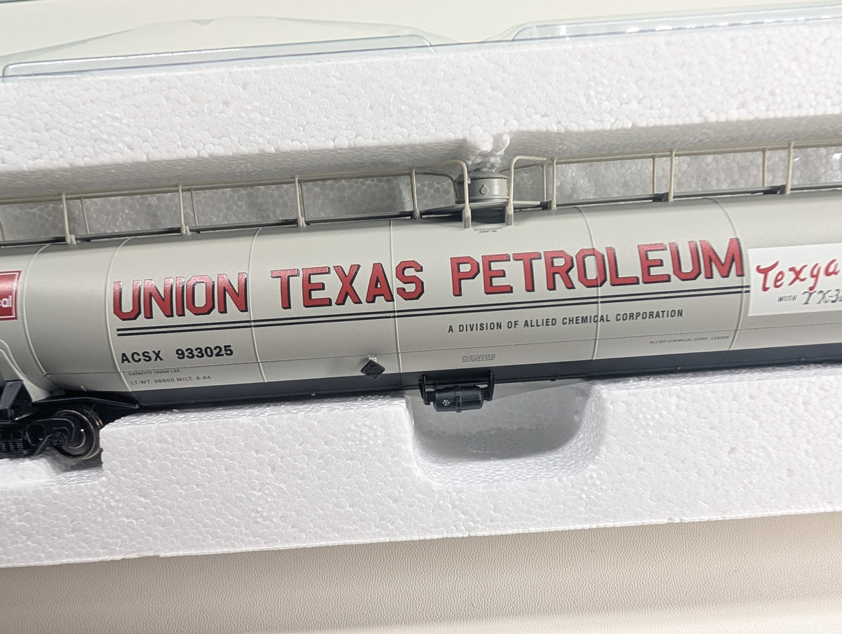 Atlas #1730-3 HO Scale 33k Gal Tank Car Union Texas ACSX #933025 Metal Wheels