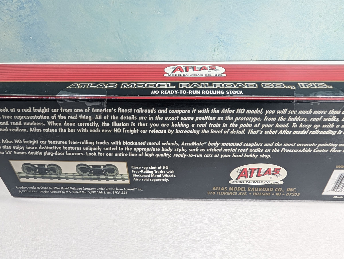 Atlas #1634-1 HO Scale 23.5k Gal Tank Car PLMX #2840 Metal Wheels