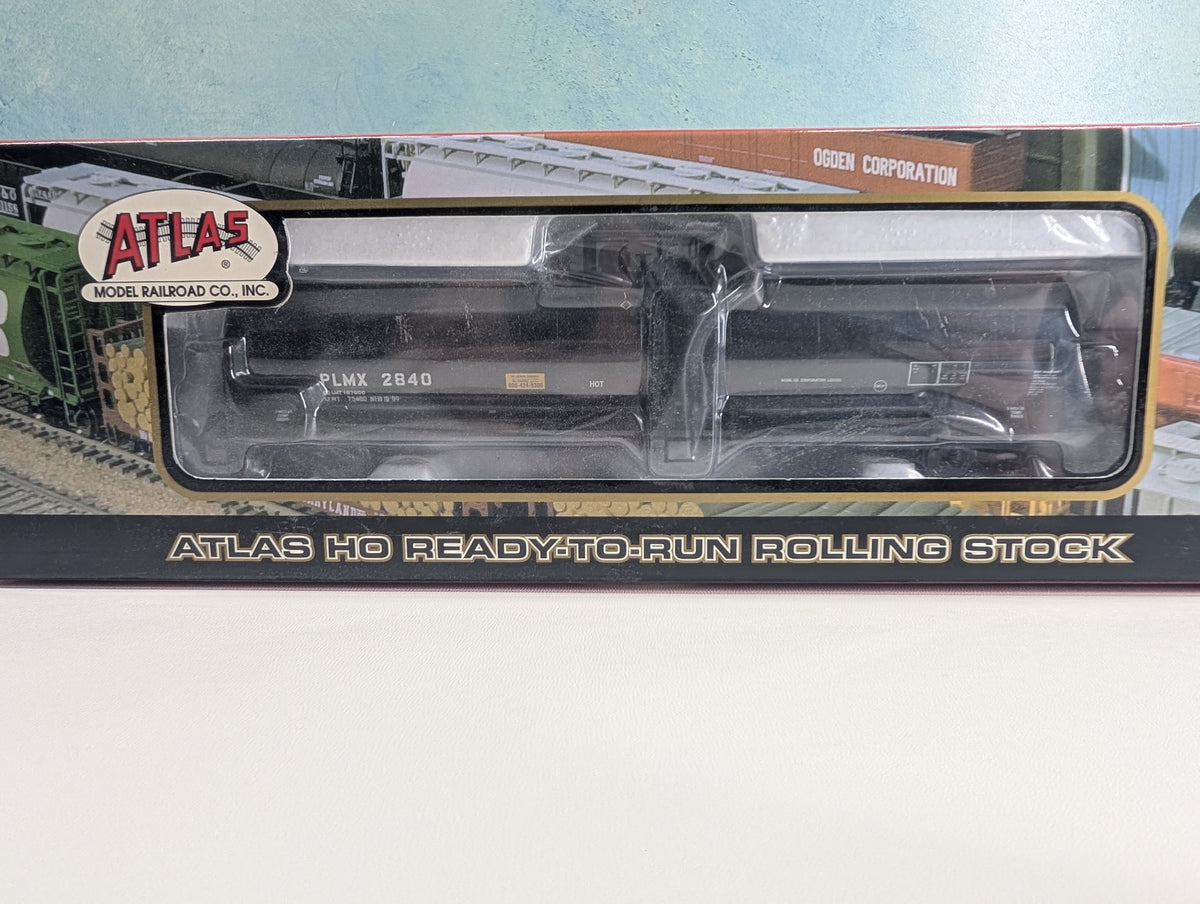 Atlas #1634-1 HO Scale 23.5k Gal Tank Car PLMX #2840 Metal Wheels