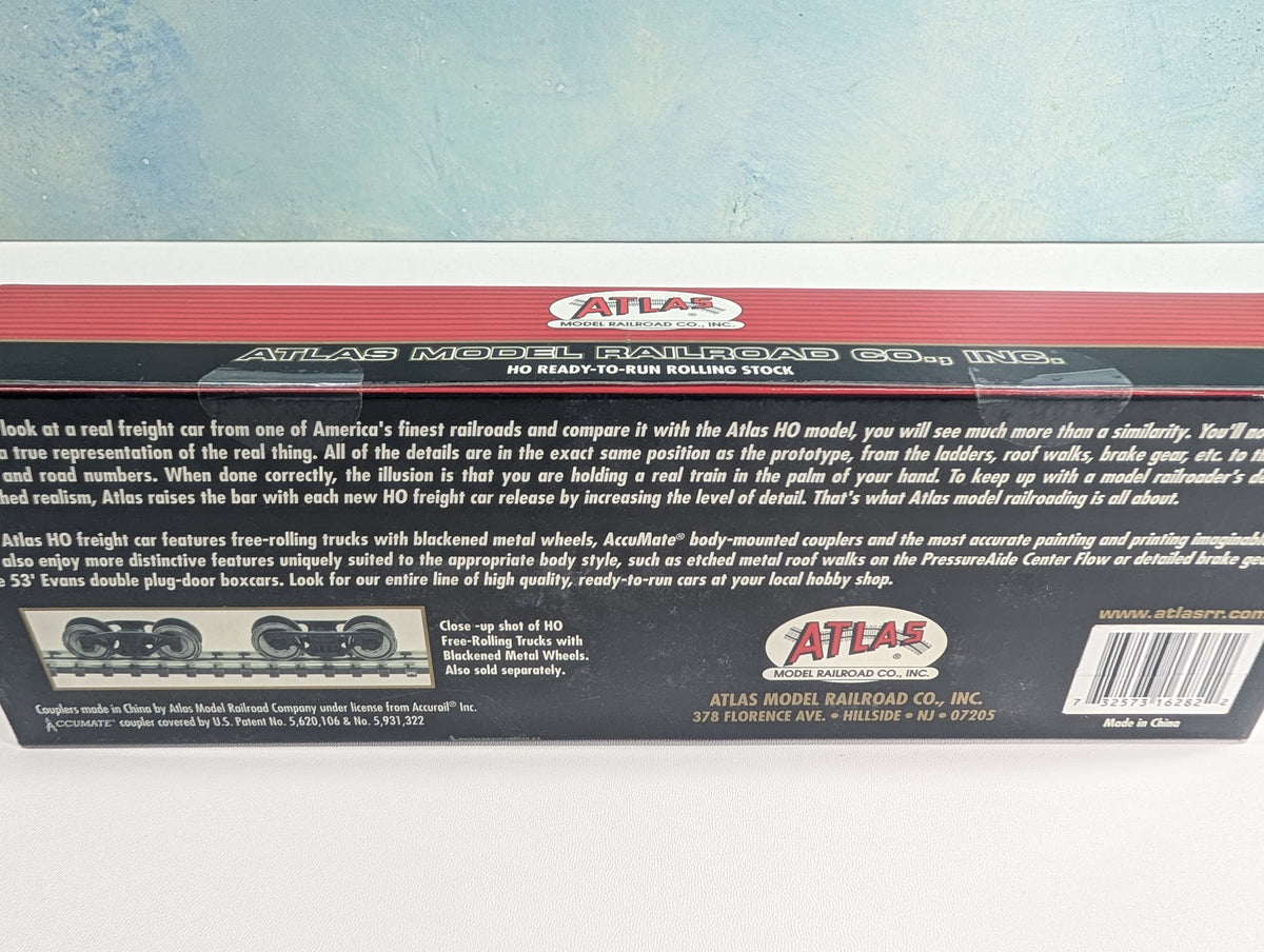 Atlas #1628-2 HO Scale 23.5k Gal Tank Car Mendota Agri-Products MGMX #198292 Metal Wheels
