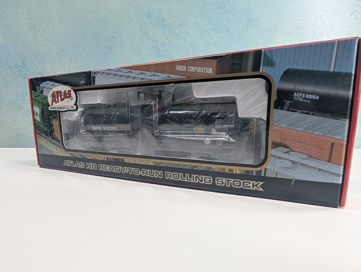 Atlas #1560-4 HO Scale 17,360k Gal Tank Car SHPX #240381 Metal Wheels