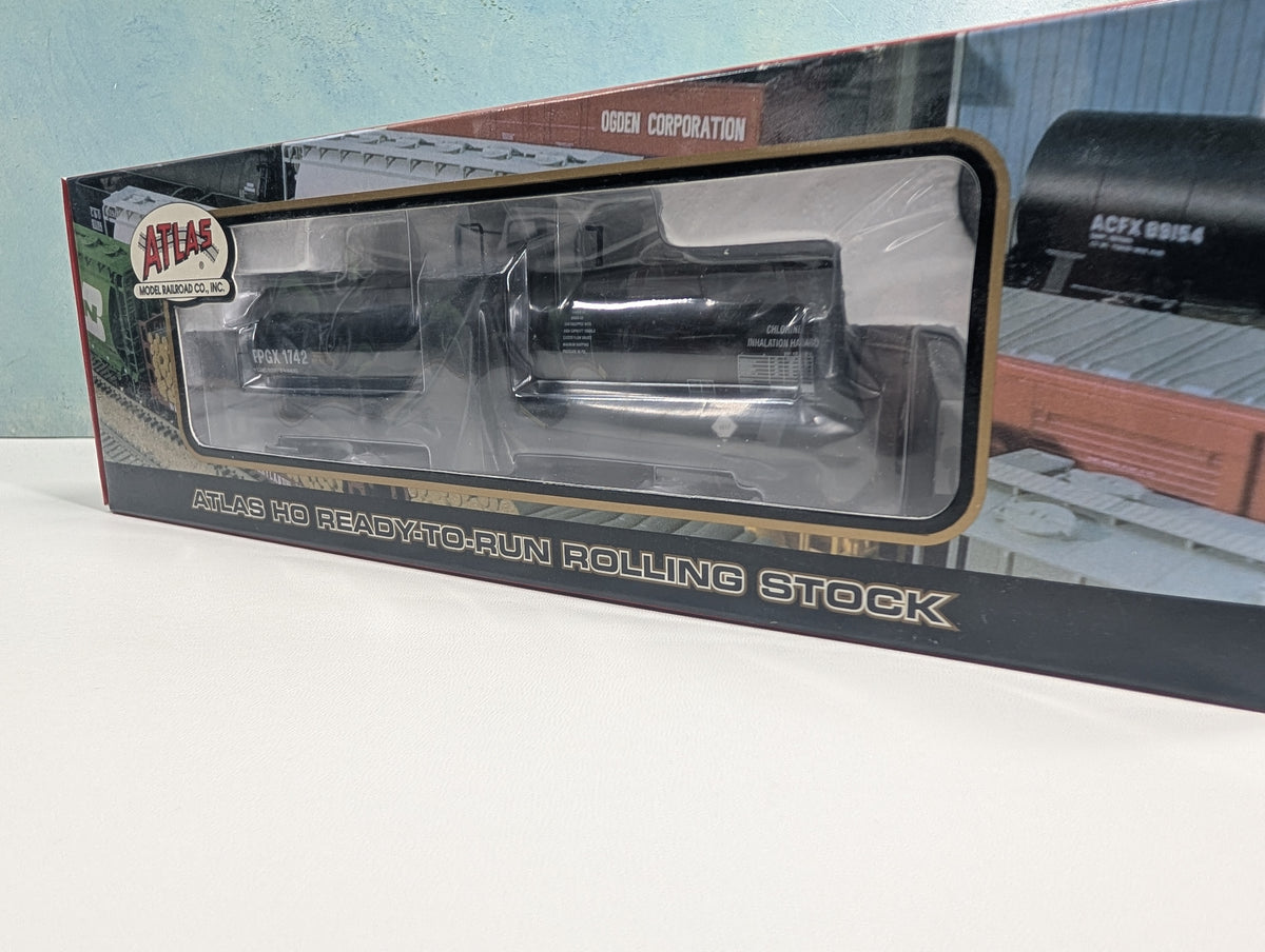 Atlas #1565-1 HO Scale 17,360k Gal Tank Car PPGX #1742 Metal Wheels