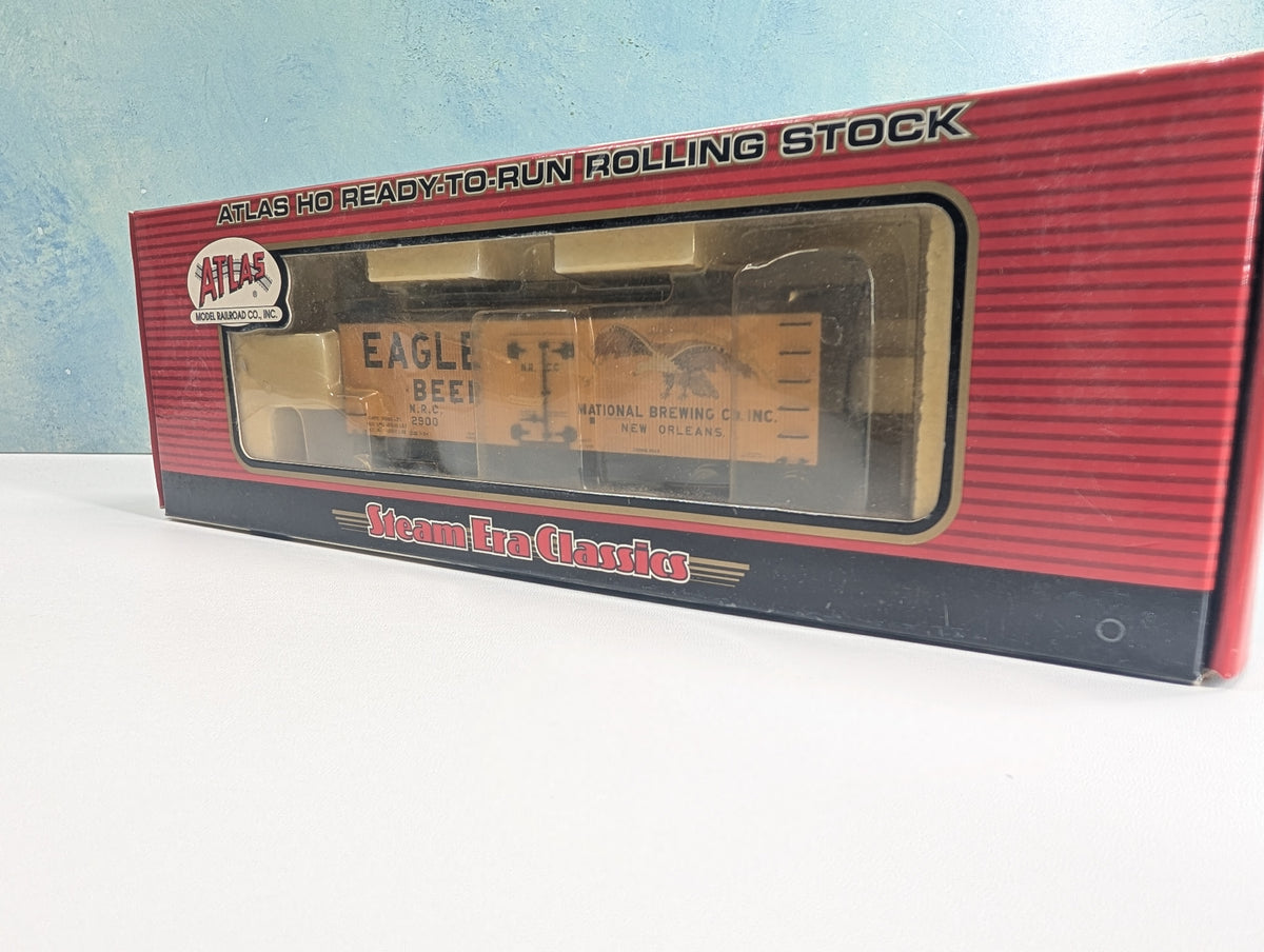 Atlas HO Scale 36' Beer Reefer Eagle Beer NRC #2900 Metal Wheels