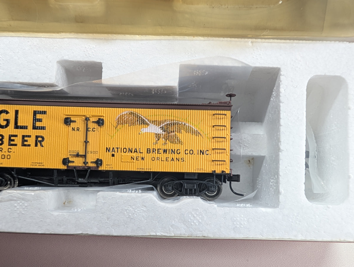 Atlas HO Scale 36' Beer Reefer Eagle Beer NRC #2900 Metal Wheels