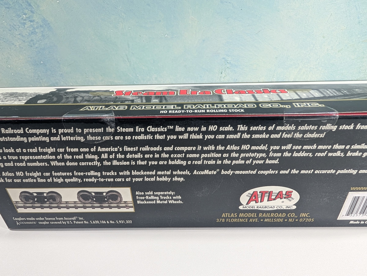 Atlas #6128-1 HO Scale 36' Wood Reefer Atlantic and Pacific A&P #12046 Metal Wheels