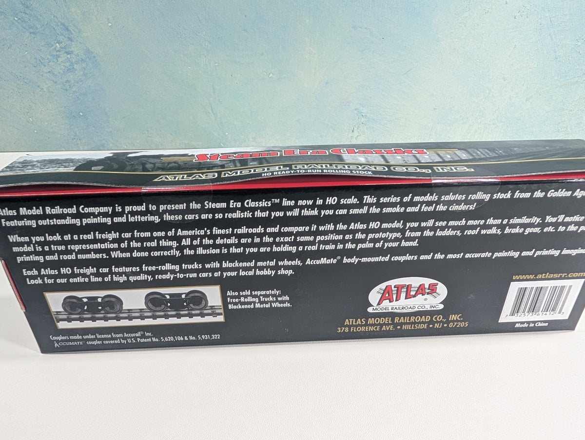 Atlas #6141-2 HO Scale 36' Wood Reefer Nuckolls Refrigerator Lines NPKX #115 Metal Wheels
