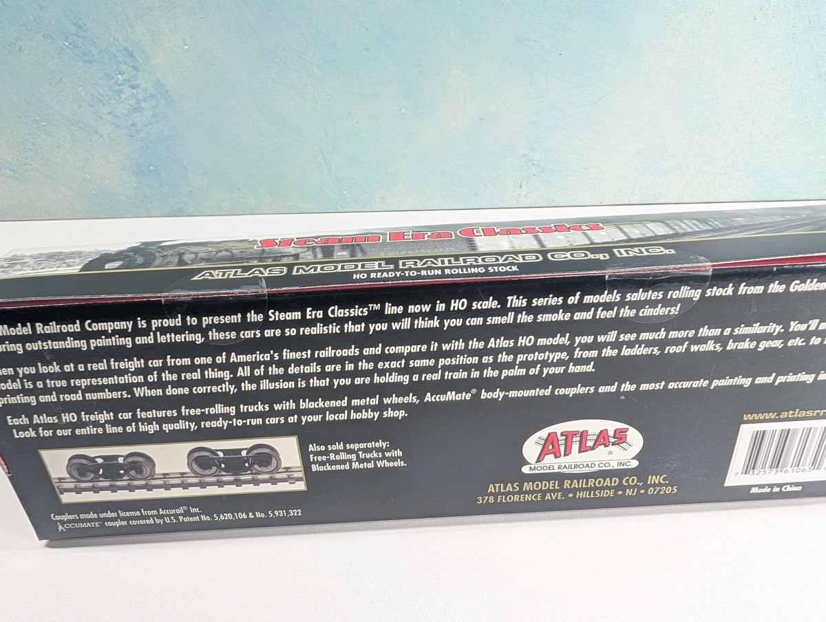 Atlas #6106-5 HO Scale 36' Wood Reefer Swift Refrigerator Line SRLX #4888 Metal Wheels