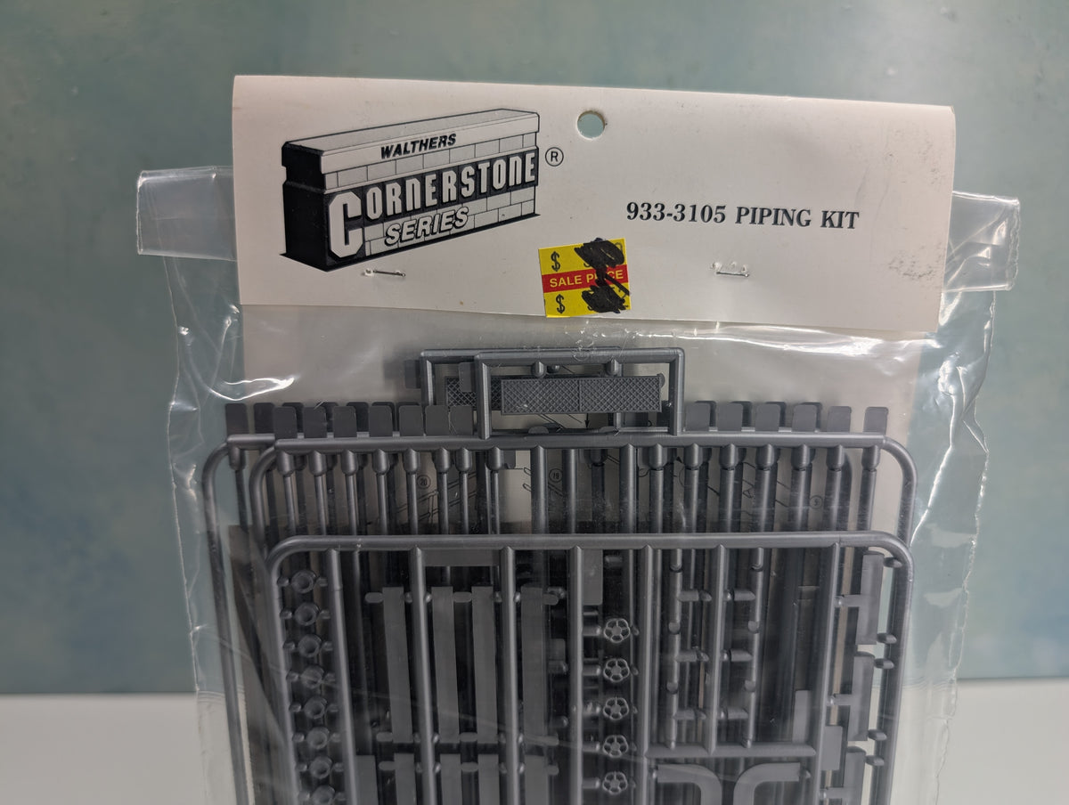 Walthers Cornerstone 933-3105 HO Scale Piping Kit KIT