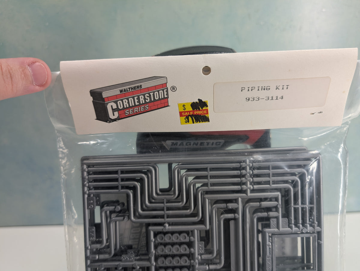 Walthers Cornerstone 933-3114 HO Scale Piping Kit KIT