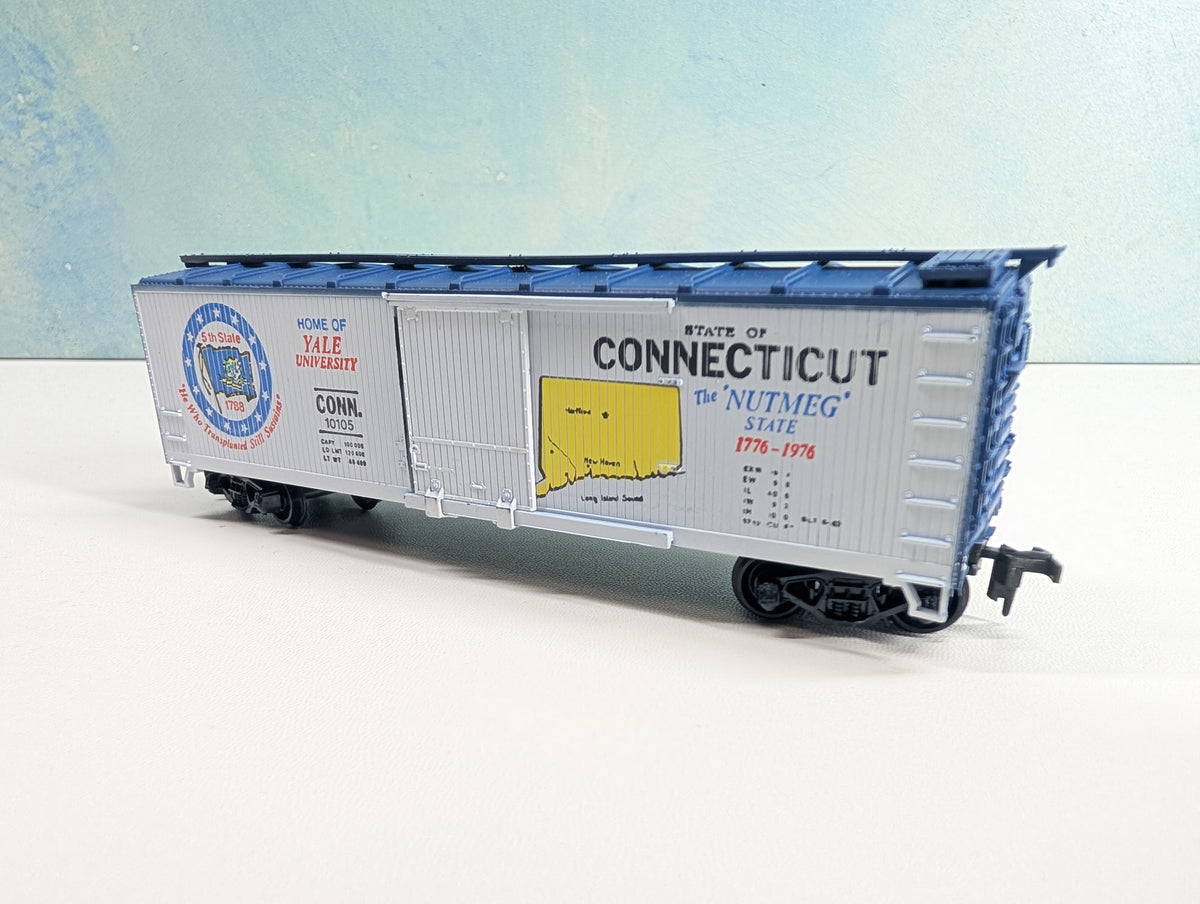 USED TRAIN MINIATURE HO Scale State Car Connecticut CONN #10105