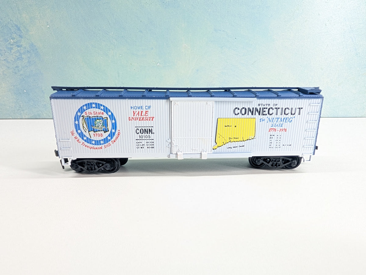 USED TRAIN MINIATURE HO Scale State Car Connecticut CONN #10105