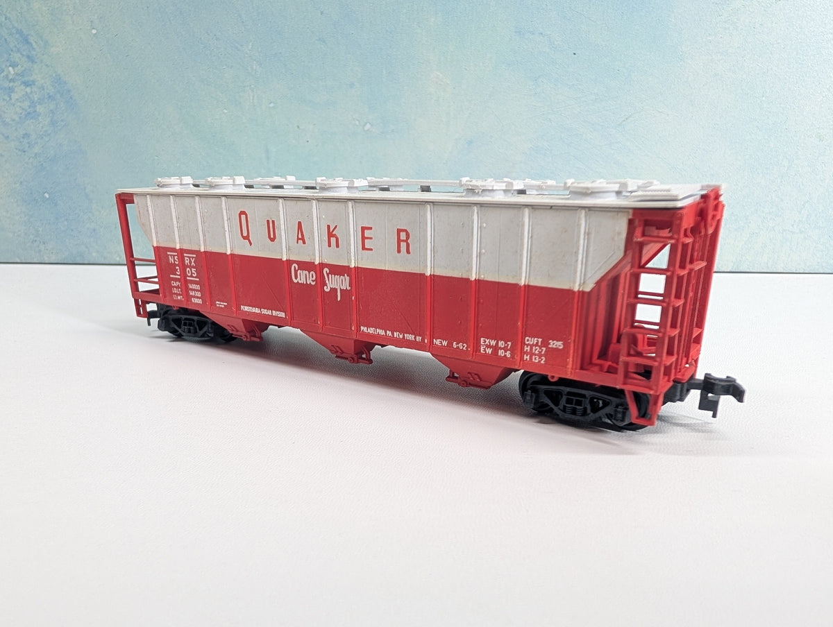 USED HO Scale Covered Hopper Quaker Cane Sugar NSRX #305