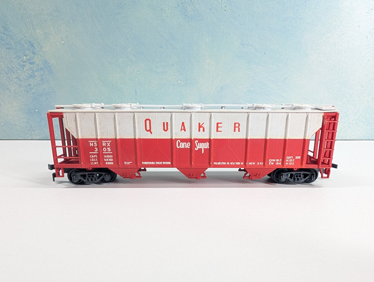 USED HO Scale Covered Hopper Quaker Cane Sugar NSRX #305
