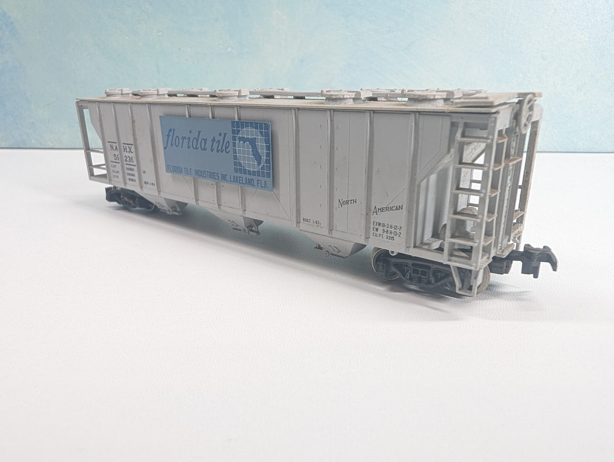 USED HO Scale Covered Hopper Florida Tile NAHX #59236