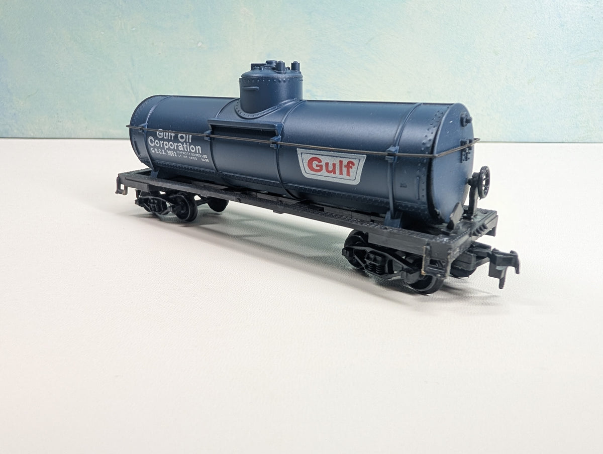 USED HO Scale Single Dome Tank car Gulf GRCX #3882