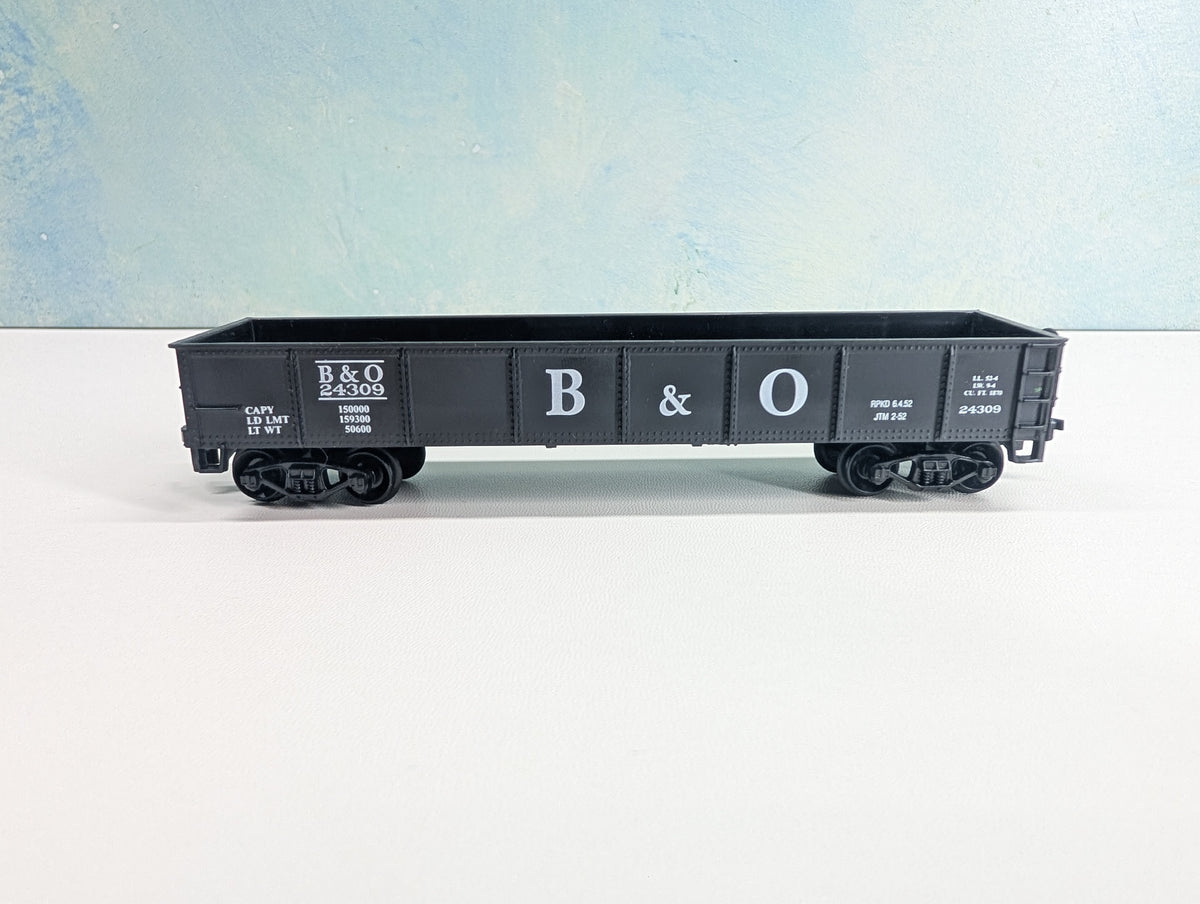USED Life-Like HO Scale Gondola Baltimore and Ohio B&O #24309