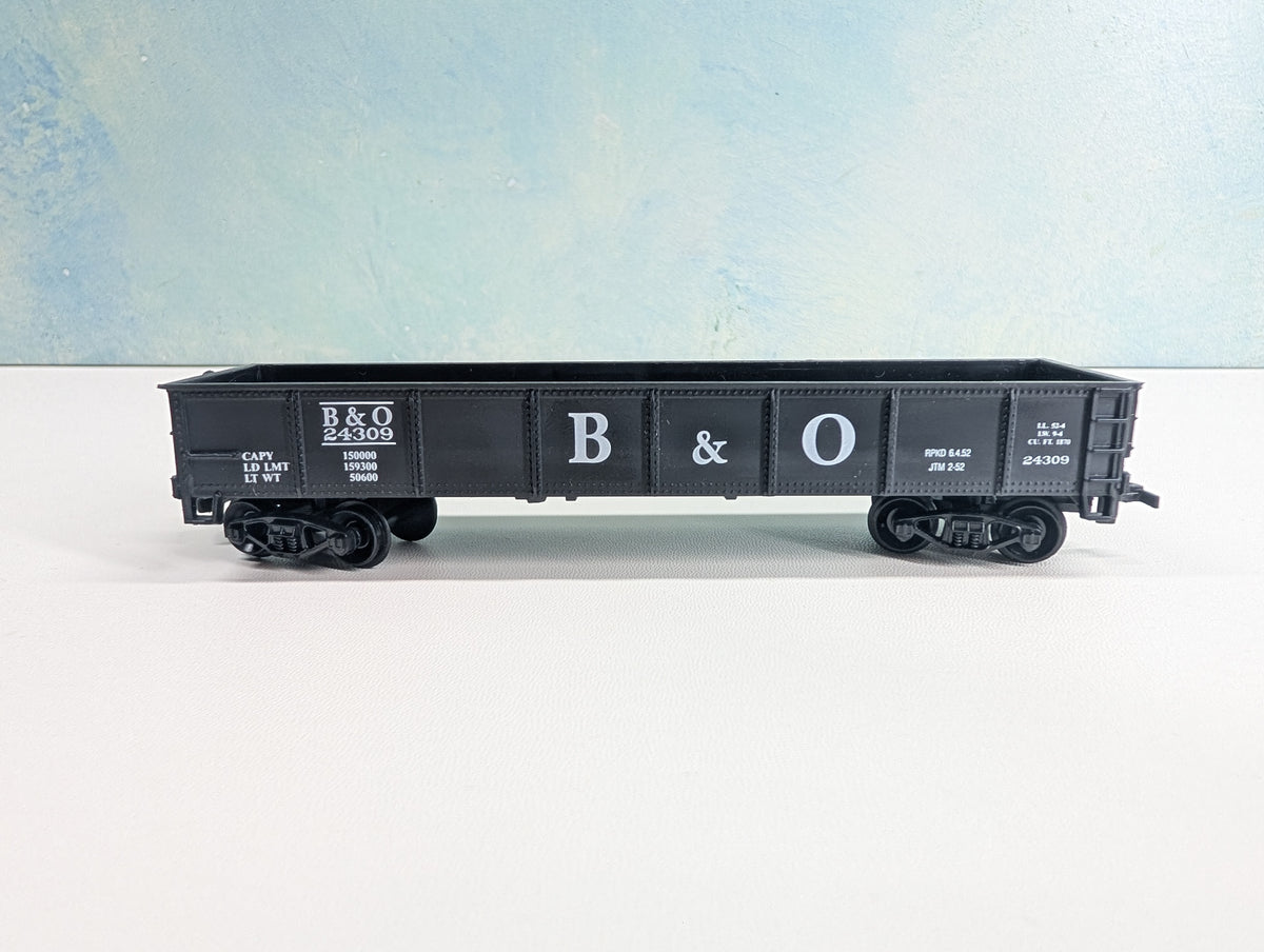 USED Life-Like HO Scale Gondola Baltimore and Ohio B&O #24309