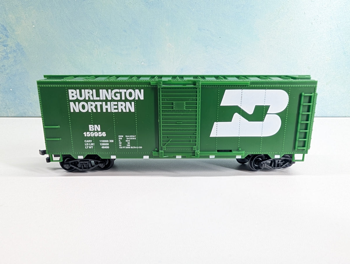USED Life-Like HO Scale 40' Box Car Burlington Northern BN #159956