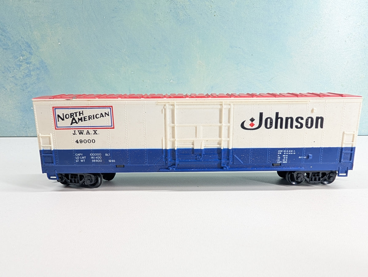 USED HO Scale 50' Box Car Johnson JWAX #49000