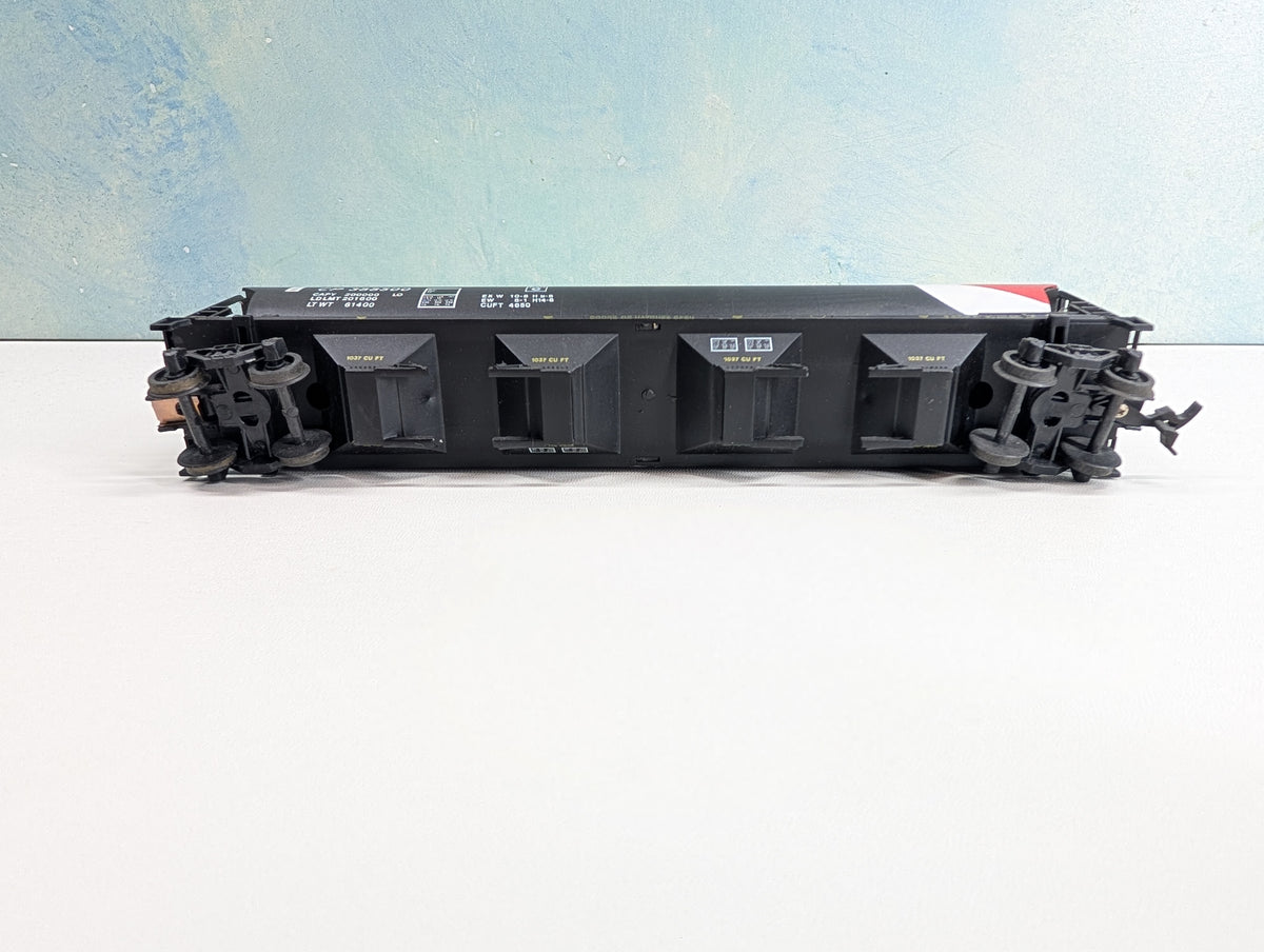 USED Bachmann HO Scale Cylindrical Covered Hopper CP Rail CP #388500