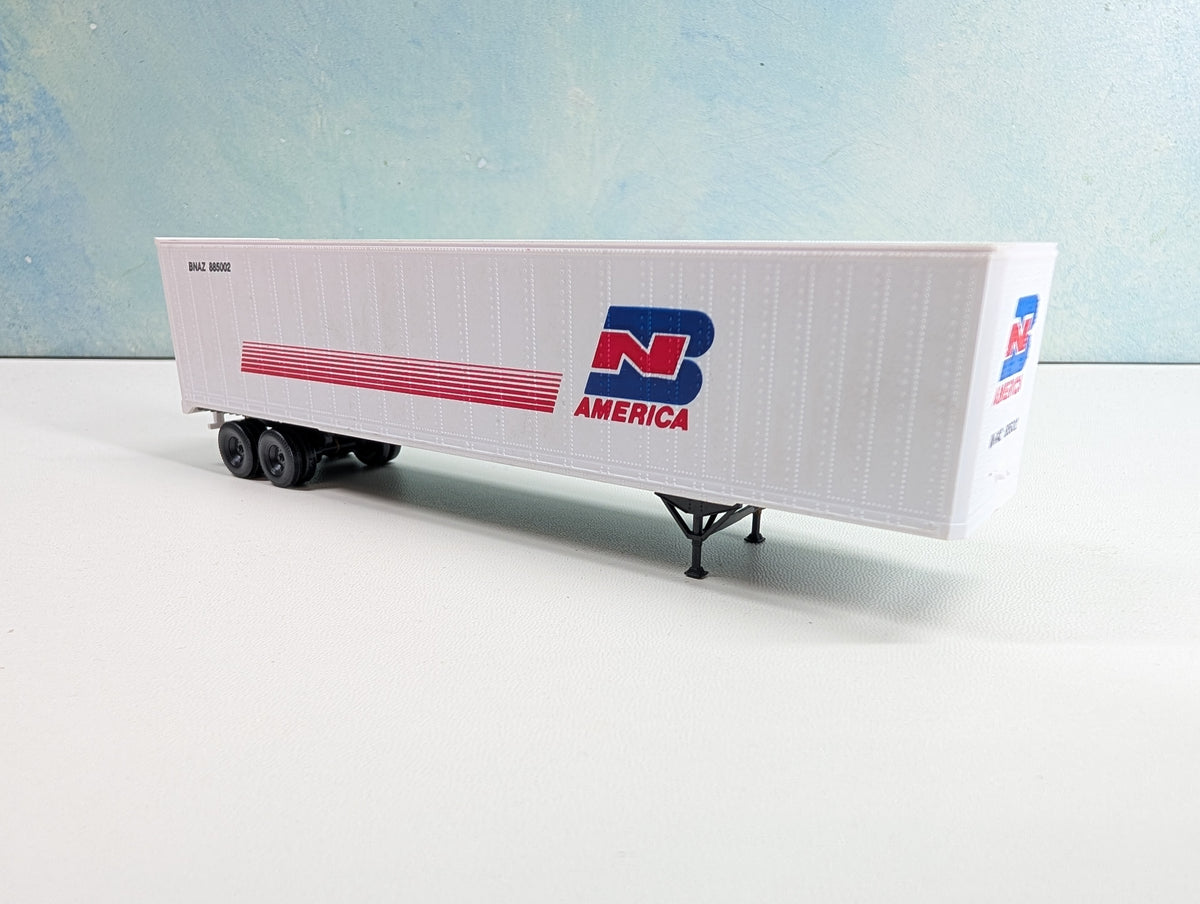 USED Walthers HO Scale 48' Trailer Burlington Northern BNAZ #885002