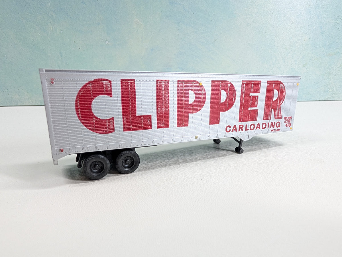 USED Athearn HO Scale 40' Trailer Clipper #410