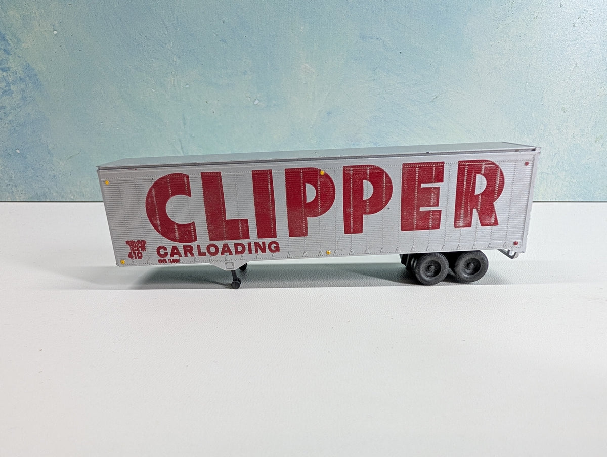 USED Athearn HO Scale 40' Trailer Clipper #410